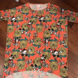 LULAROE Woman’s IRMA XXS Disney Minnie Mouse NWT